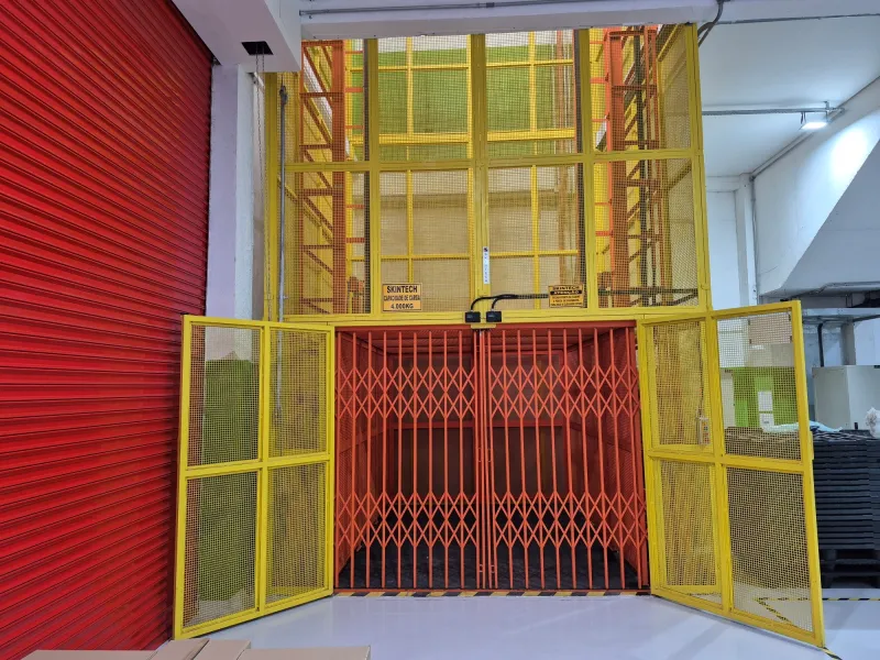 Elevador de Carga Skintech - Eficiência e Segurança