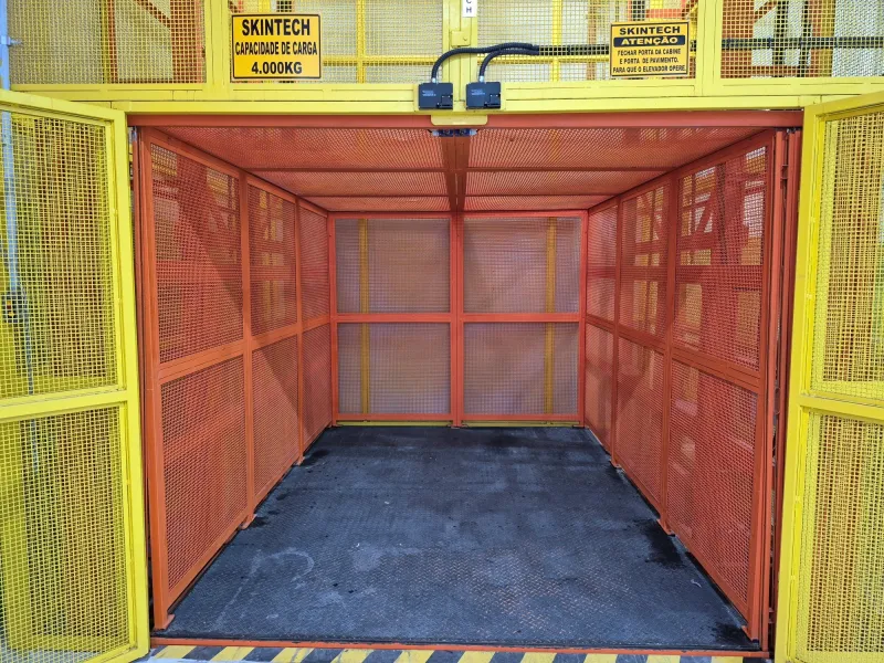 Elevador de Carga Skintech - Eficiência e Segurança