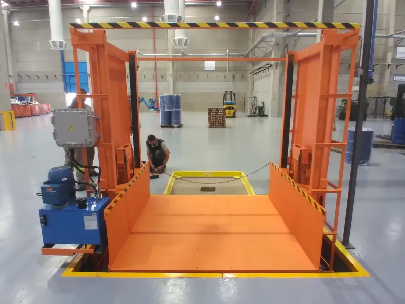 Elevador de Carga Skintech - Eficiência e Segurança