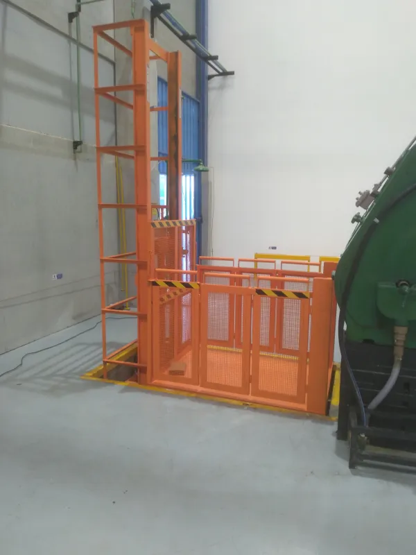 Elevador de Carga Skintech - Eficiência e Segurança